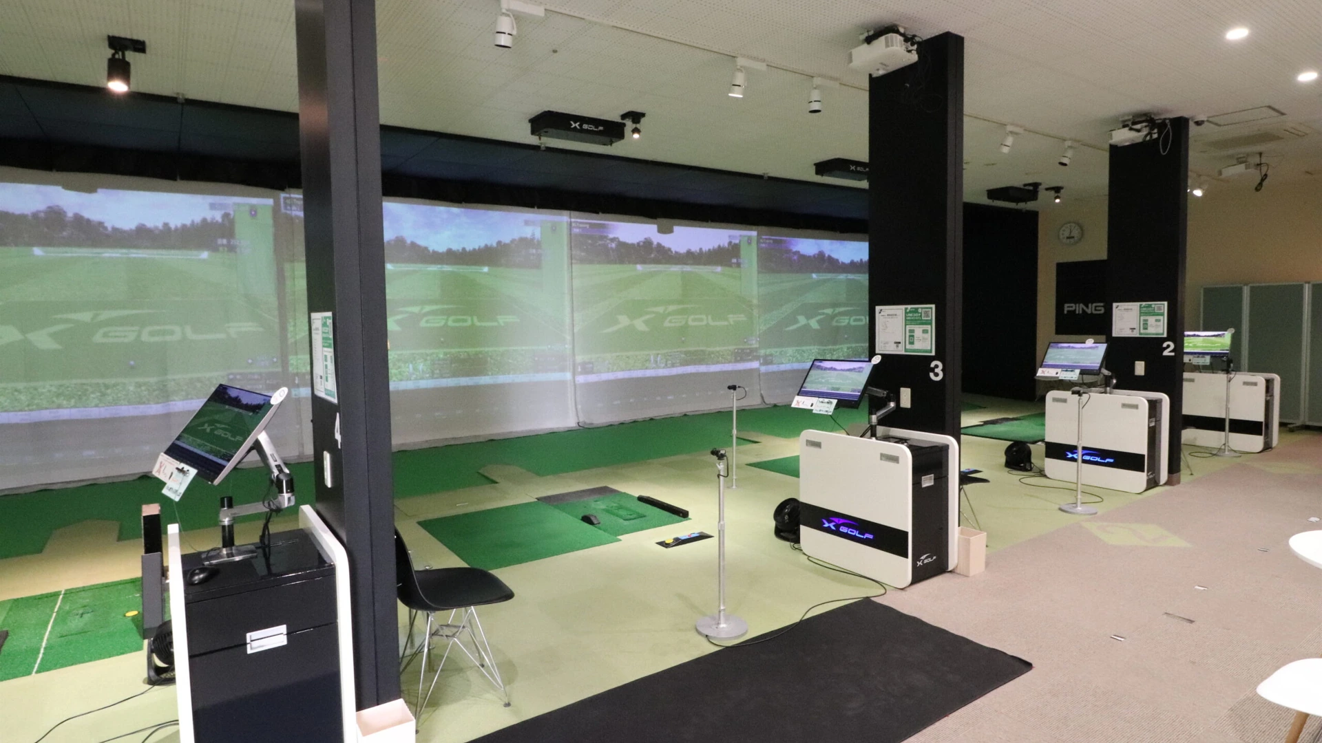 X-GOLF倶楽部 相模原中央の店内