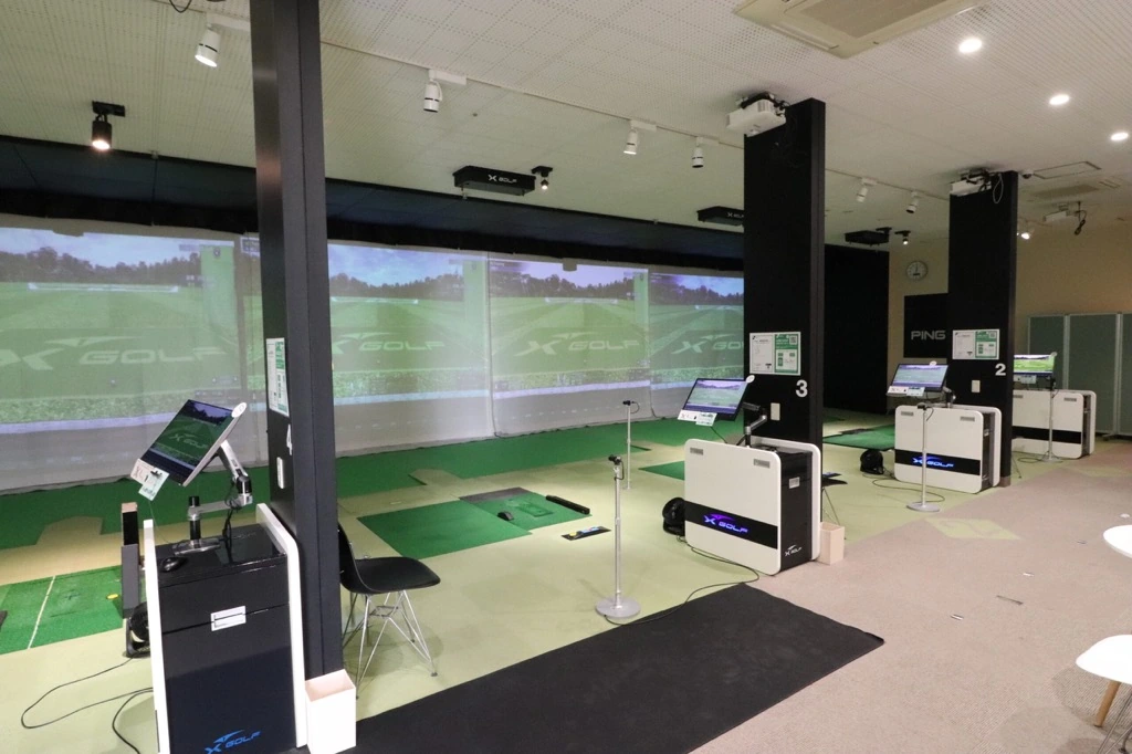 X-GOLF倶楽部 相模原中央の店内