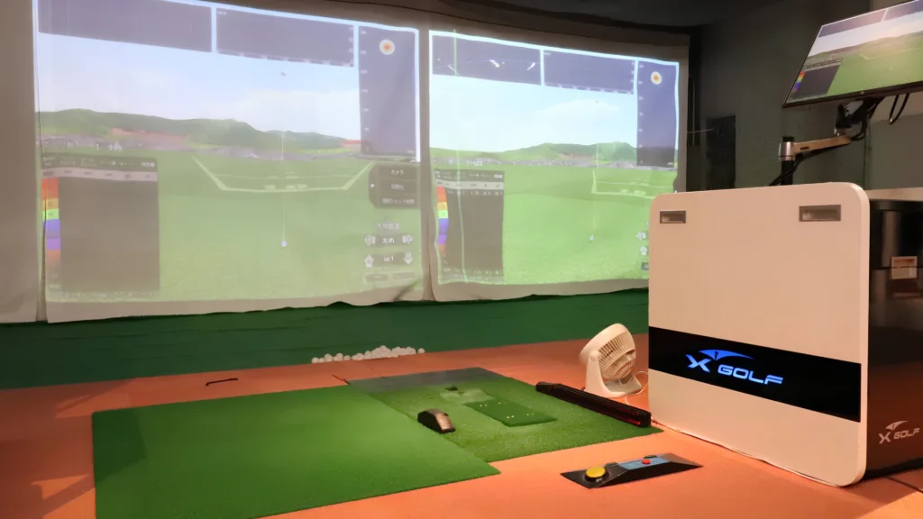 X-GOLF倶楽部 夙川の店内